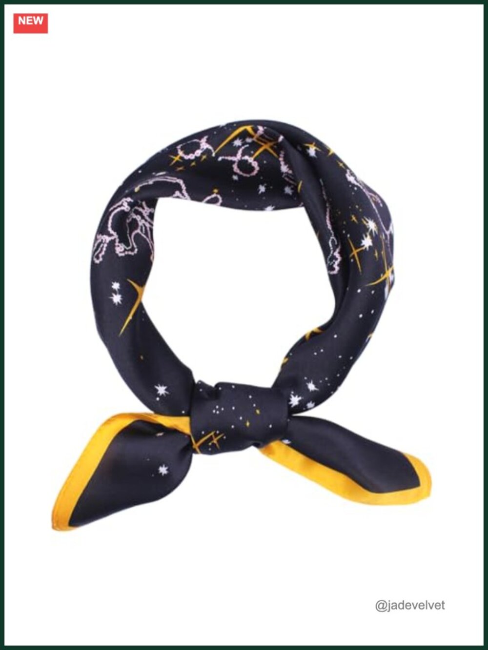 100% Mulberry Silk Small Square Scarf Digital Printed Neckerchief Lightweight